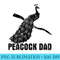 Peacock Dad Funny Birds Lover Graphic Premium - PNG Sublimation - High Resolution And Print-Ready Designs