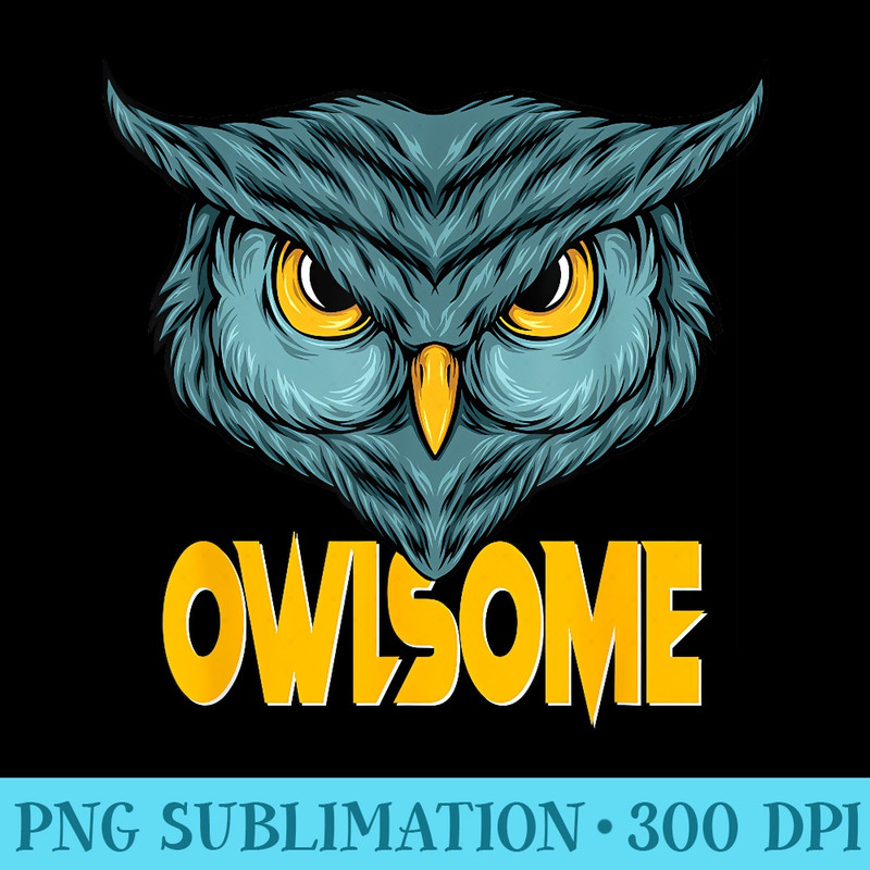 Owlsome Owl - Unique Sublimation patterns - Bold & Eye-catching