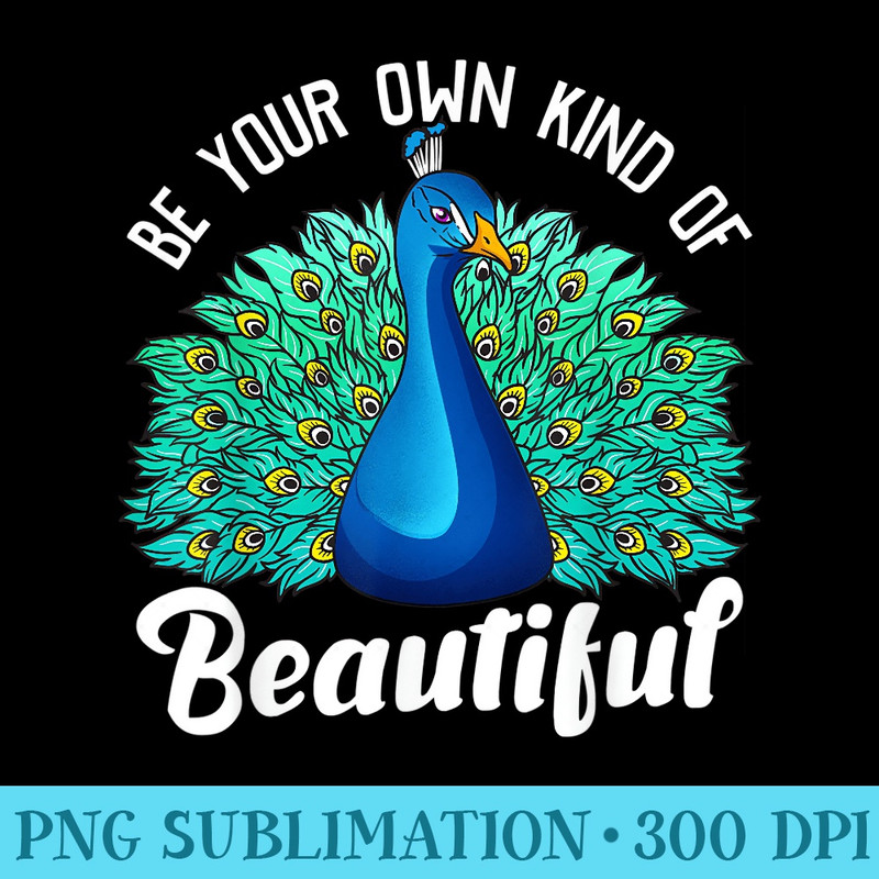 Peacock Inspirational Quote - PNG Download Illustration - High Resolution And Print-Ready Designs