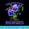 Pansy Flower lover - Unique Sublimation PNG Download - Bring Your Designs to Life