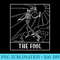 Cute Skeleton The Fool Tarot Card - Sublimation printables PNG download - Perfect for Creative Projects