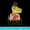 TEAREX DINOSAUR Funny TRex Dino Monocle Top Hat Tea Meme - PNG Download Button - Enhance Your Apparel with Stunning Detail