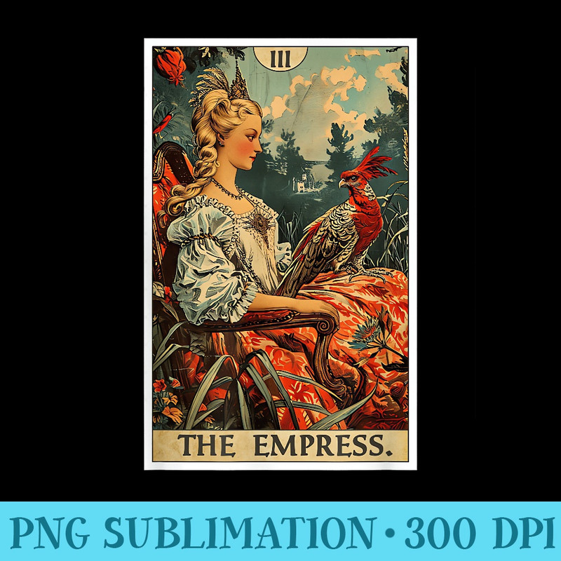 Tarot Cards Tarot Card 3 The Empress - PNG Clipart Download - Limited Edition And Exclusive Designs