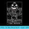 The Moon Tarot Card Halloween Werewolf Gothic Horror Witch - Casual Shirt PNG - Bold & Eye-catching