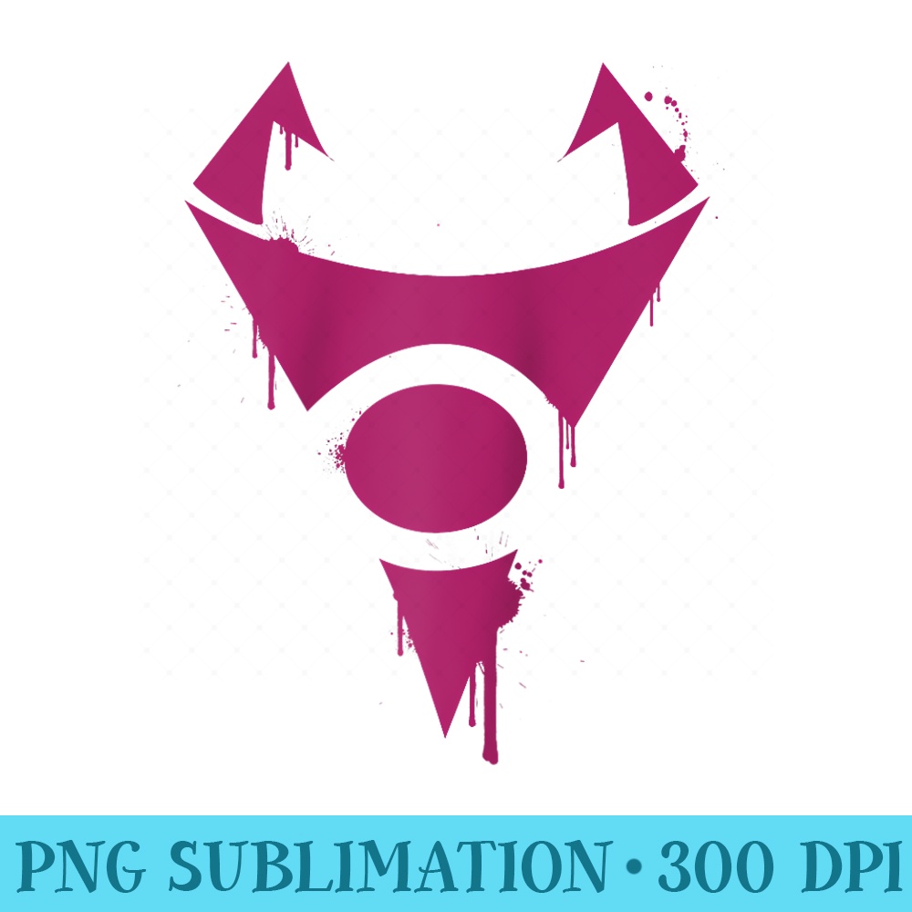 Nickelodeon Invader Zim IRKEN Logo Dripping Paint Raglan Baseball - Sublimation images PNG download - Unlock Vibrant Sublimation Designs