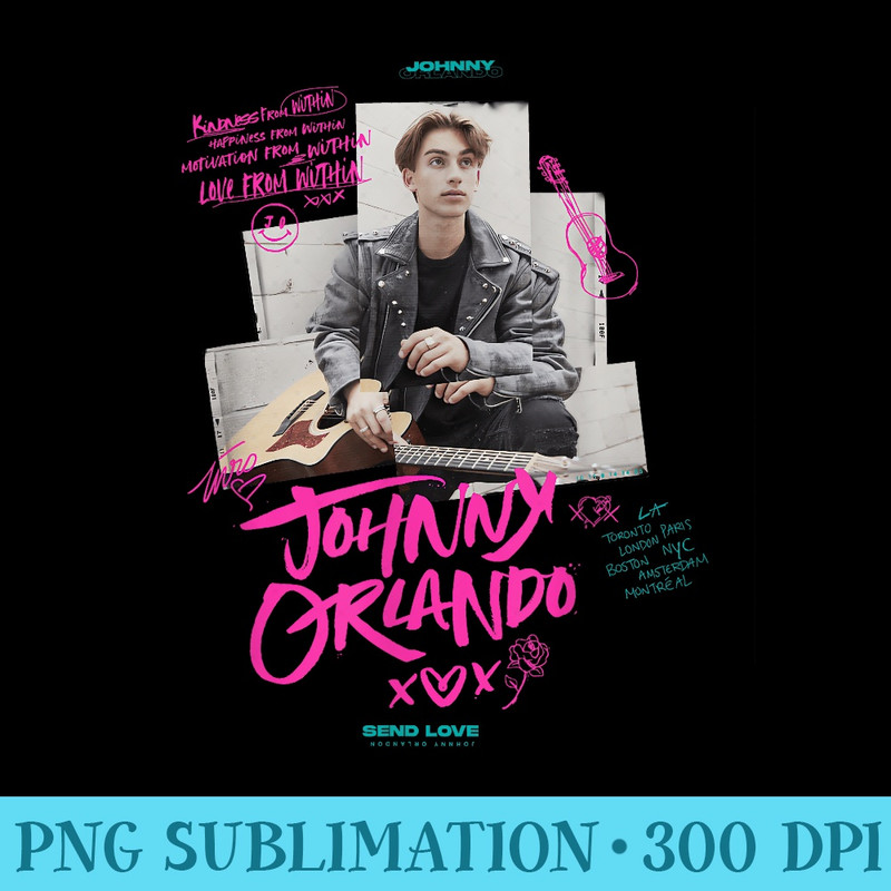 Johnny Orlando Photo Collage - PNG Download Collection - High Resolution And Print-Ready Designs