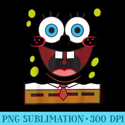 spongebob squarepants large smile t - png file download