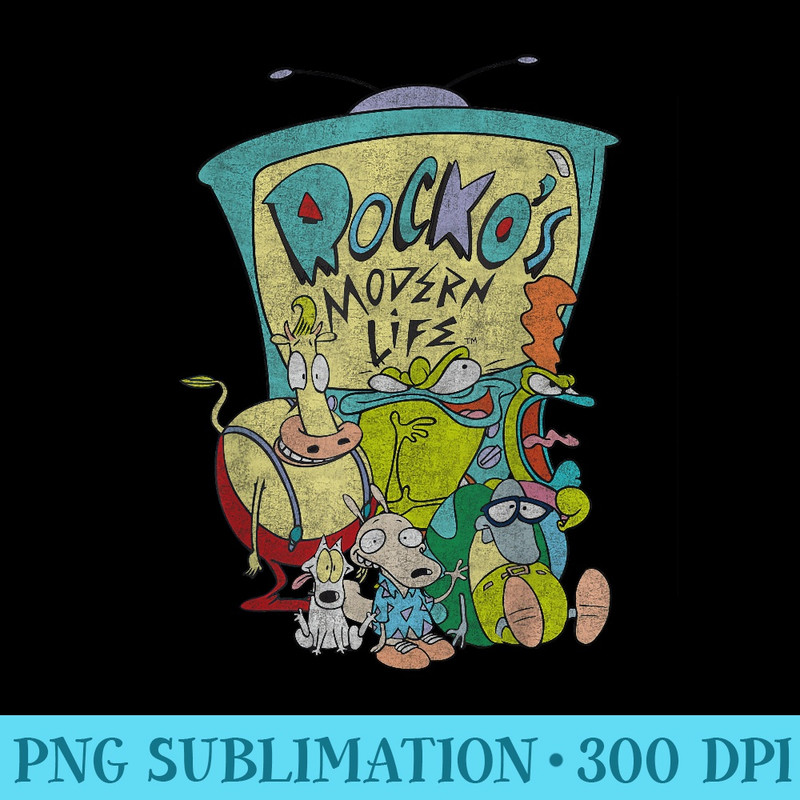 Nickelodeon Rockos Modern Life TV Cast T 0538.jpg