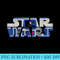 Star Wars Classic Logo R2D2 T - PNG Download Icon - Instant Access To Downloadable Files