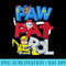 PAW PATROL Chase, Marshall, Rubbles Jobs T - High Resolution PNG Designs - Premium Quality PNG Artwork