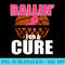 Basketball Breast Cancer Awareness Month Pink Ribbon - Ready To Print PNG Designs - Perfect for Personalization