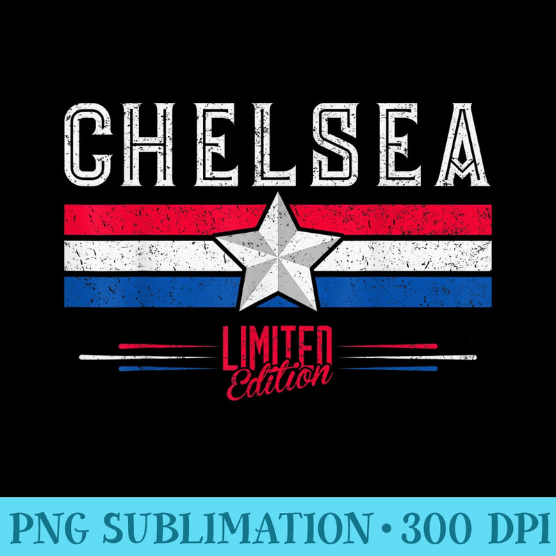 Chelsea T Retro Vintage s - High Quality PNG files - Fashionable and Fearless