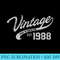 Vintage Made In 1988 T 30th Birthday - Sublimation PNG Designs - Unleash Your Creativity