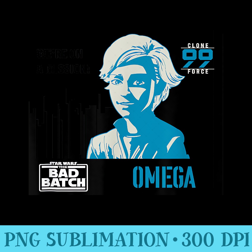 Star Wars The Bad Batch Stormtrooper Clone Force Omega - PNG Templates Download - Unleash Your Inner Rebellion