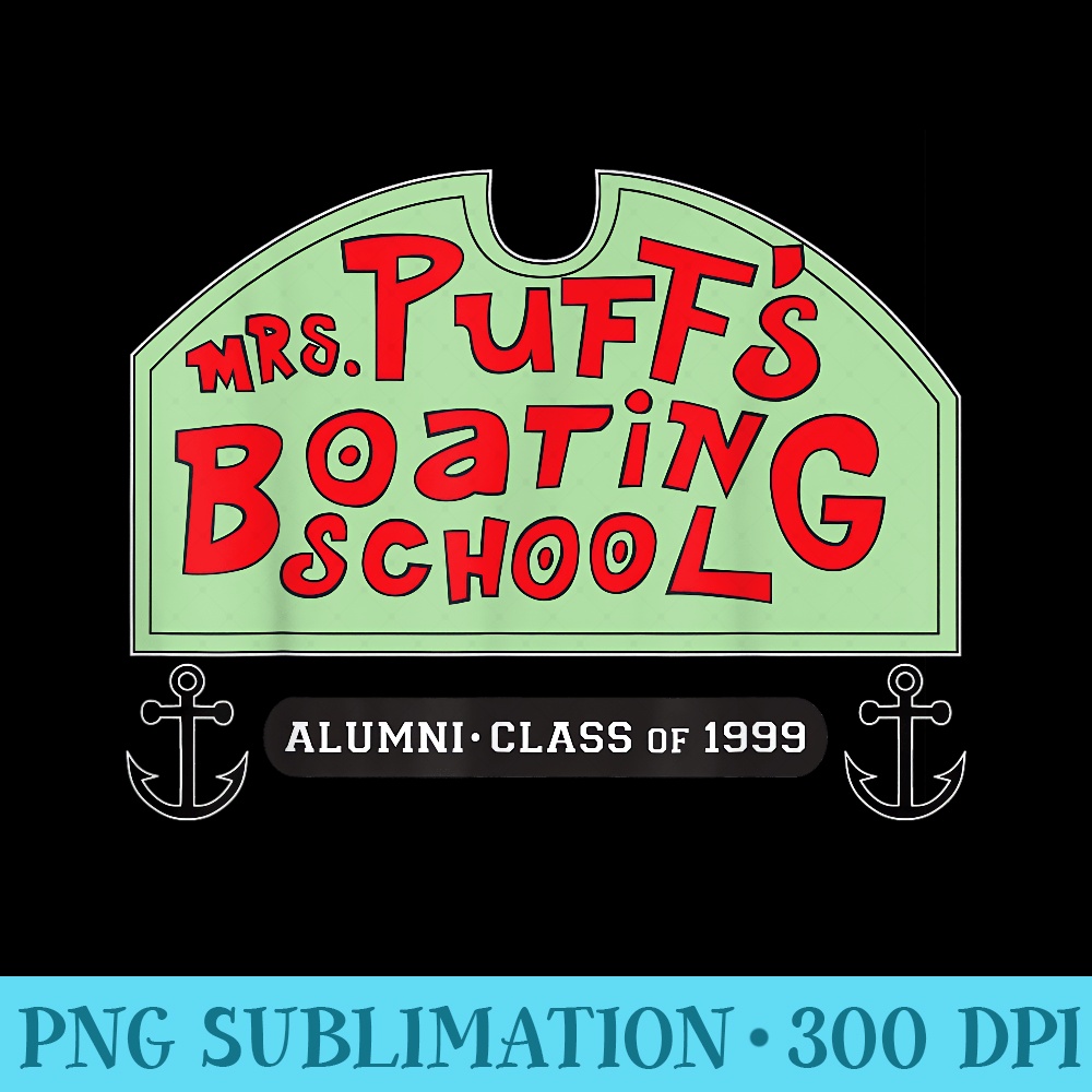 Spongebob Squarepants Mrs Puffs Boating School T - PNG Image Library Download - Quick And Seamless Download Process