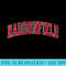 Haddonfield New Jersey NJ Vintage Sports Design Red Design - Shirt Design PNG - Unique And Exclusive Designs