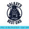 Star Wars Darth Vader Galaxys Best Dad Graphic T - Shirt Illustration PNG - Lifetime Access To Purchased Files