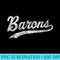 Barons T Vintage Sports Name Design - PNG Download Vector - Versatile And Customizable Designs