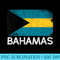 Bahamian Flag T  Vintage Made In Bahamas - Mug Sublimation PNG - Instant Access To Downloadable Files