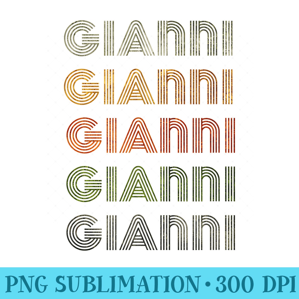 Love Heart Gianni GrungeVintage Style Black Gianni - Shirt Artwork Download - Instantly Transform Your Sublimation Projects