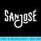 San Jose Logo White San Jose, California - PNG Download Clipart - Unleash Your Creativity