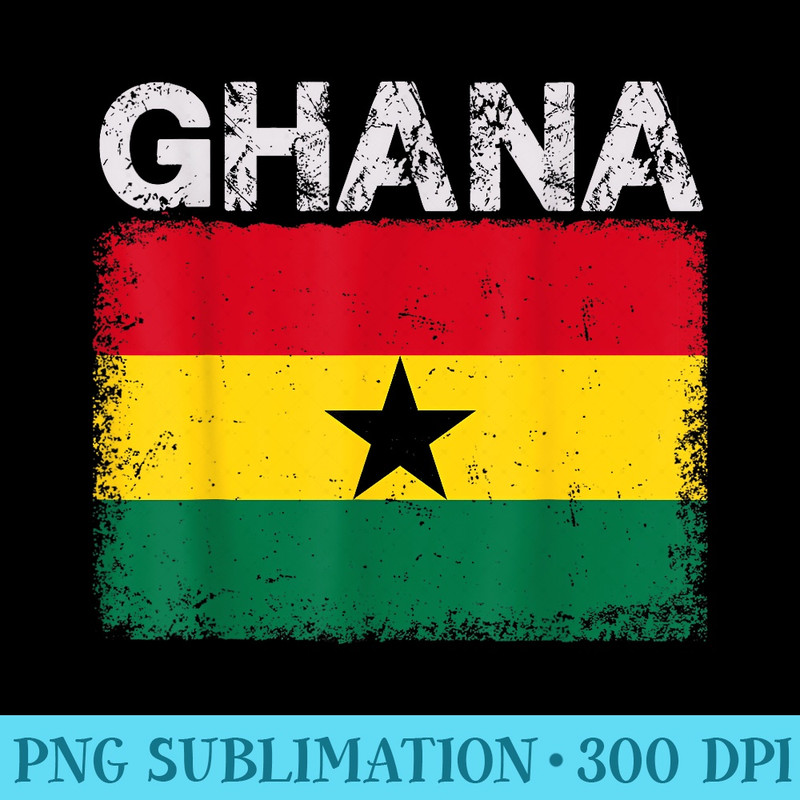 Vintage Ghana Flag Ghanaian Pride Clothing Sports Jersey - PNG Download Website - Perfect for Personalization