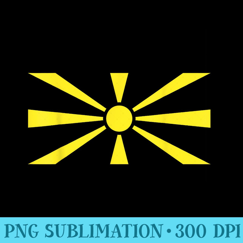 Republic of North Macedonia Flag Cool Macedonian Flags - High Quality PNG Download - Defying the Norms