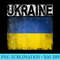 Vintage Ukraine  Ukrainian Flag Pride - PNG File Download - Spice Up Your Sublimation Projects