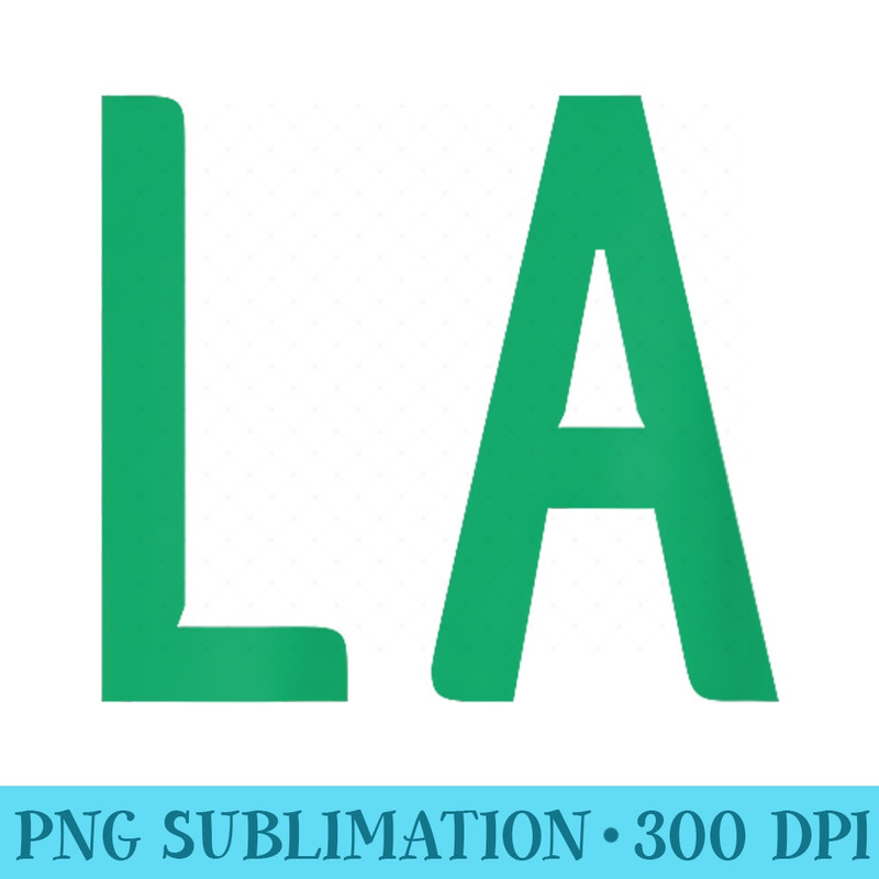 LA Ireland Three Part Combo Design Irish Flag Part - Modern PNG designs - Vibrant and Eye-Catching Typography