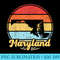 Maryland Roots Vintage Maryland Native Home State Pride MD - Shirt Image Download - Premium Quality PNG Artwork