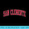 San Clemente California CA Vintage Sports Design Red Design - Shirt Vector Art - Unique And Exclusive Designs