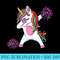 Magical dabbing unicorn cheer cute unicorn Cheerleading - PNG Download Source - Unleash Your Inner Rebellion