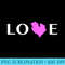 Michigan Midwest T Mitten Love Pink - PNG Transparent Background Download - Easy-To-Print And User-Friendly Designs