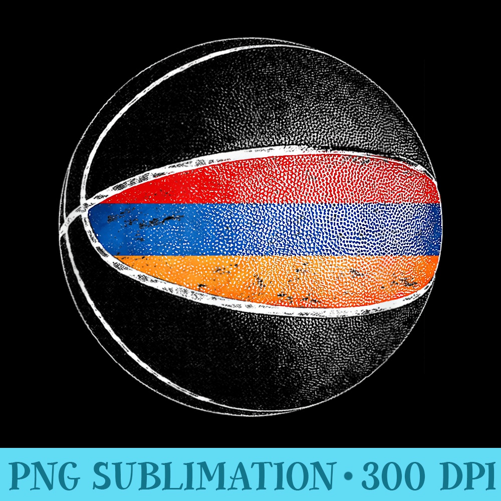 Vintage Basketball Armenia Flag T Armenian Pride - PNG Download Database - Easy-To-Print And User-Friendly Designs