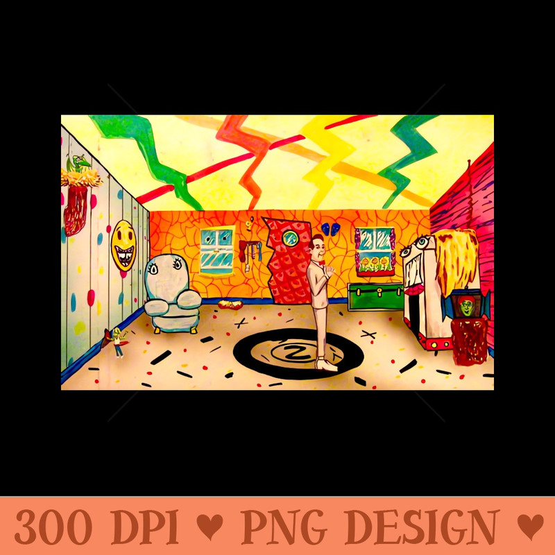 Peewees Playhouse - High Resolution PNG Picture - Perfect for Sublimation Mastery