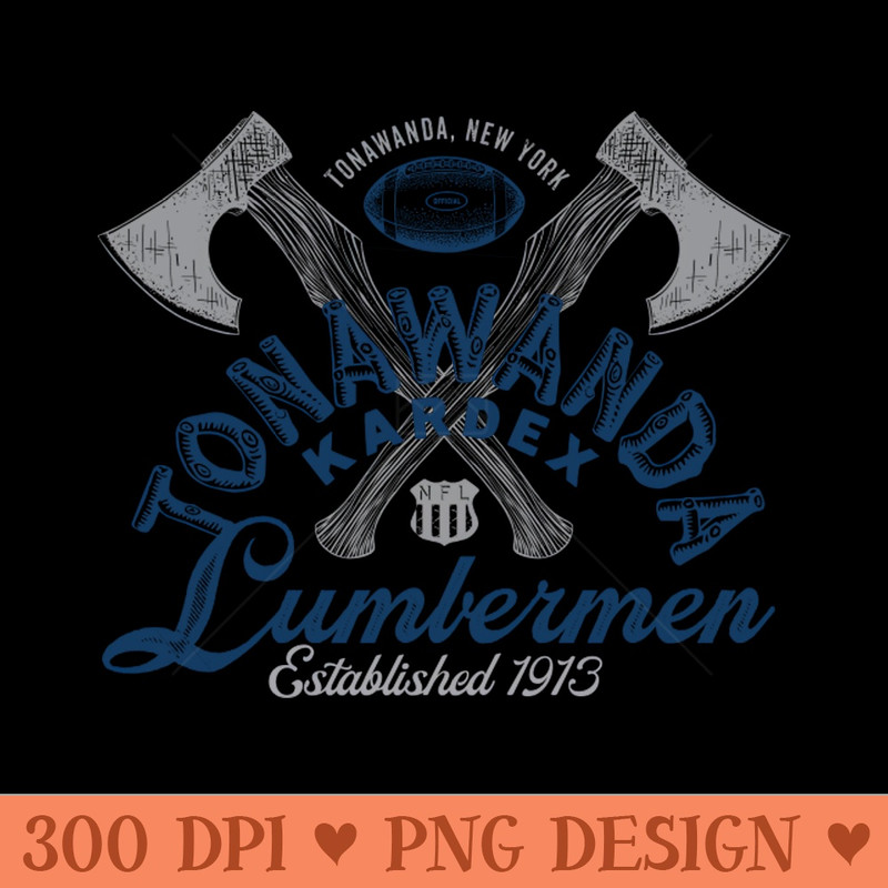 Tonawanda Lumbermen Football - High Resolution PNG Clipart - Easy-To-Print And User-Friendly Designs