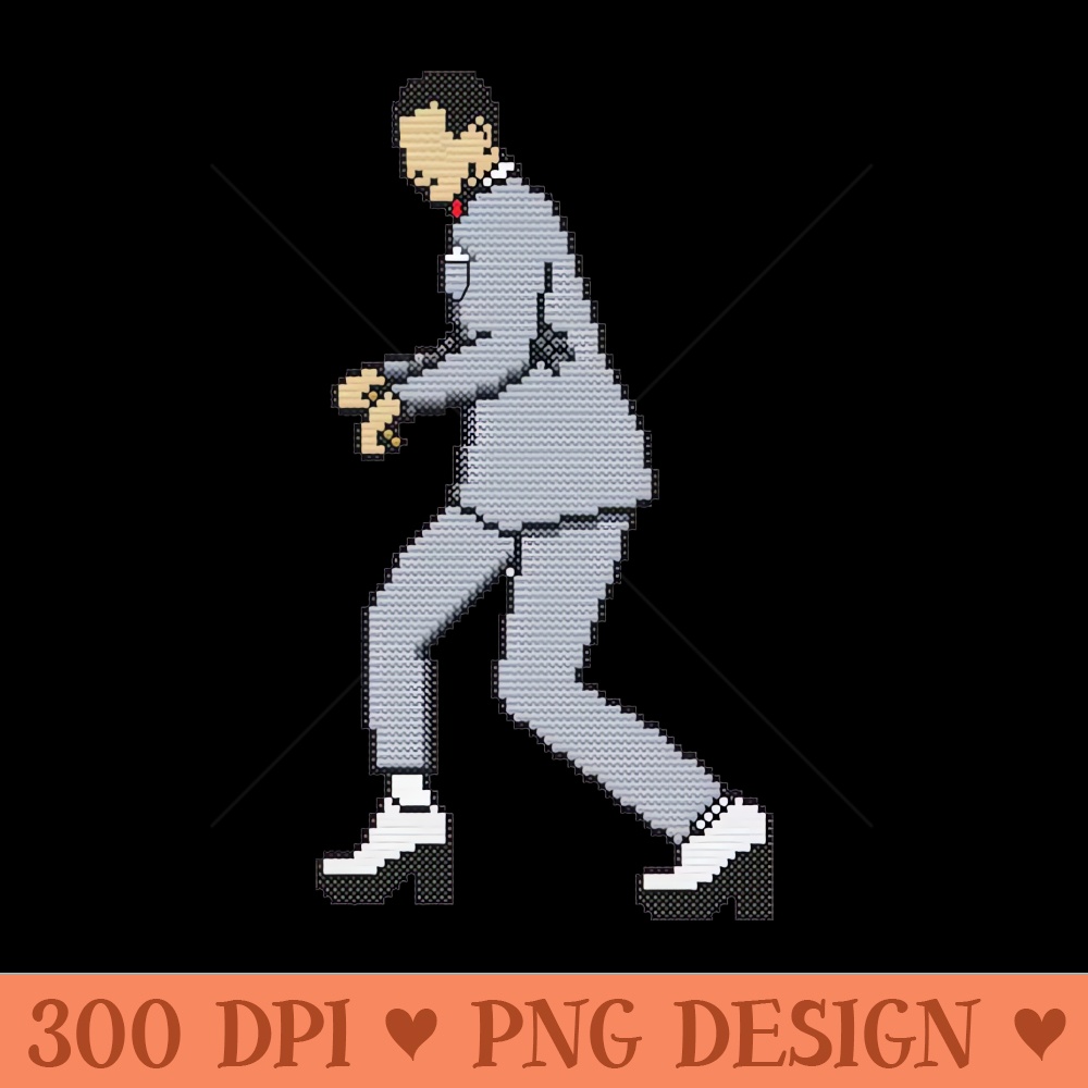 Pee Wee Walk - PNG Image File Download - Fashionable and Fearless