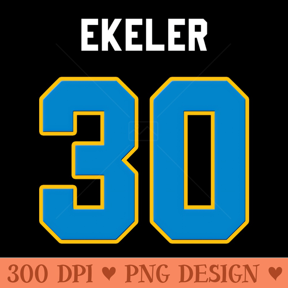 Austin Ekeler Chargers - PNG Picture Download - Trendsetting And Modern Collections