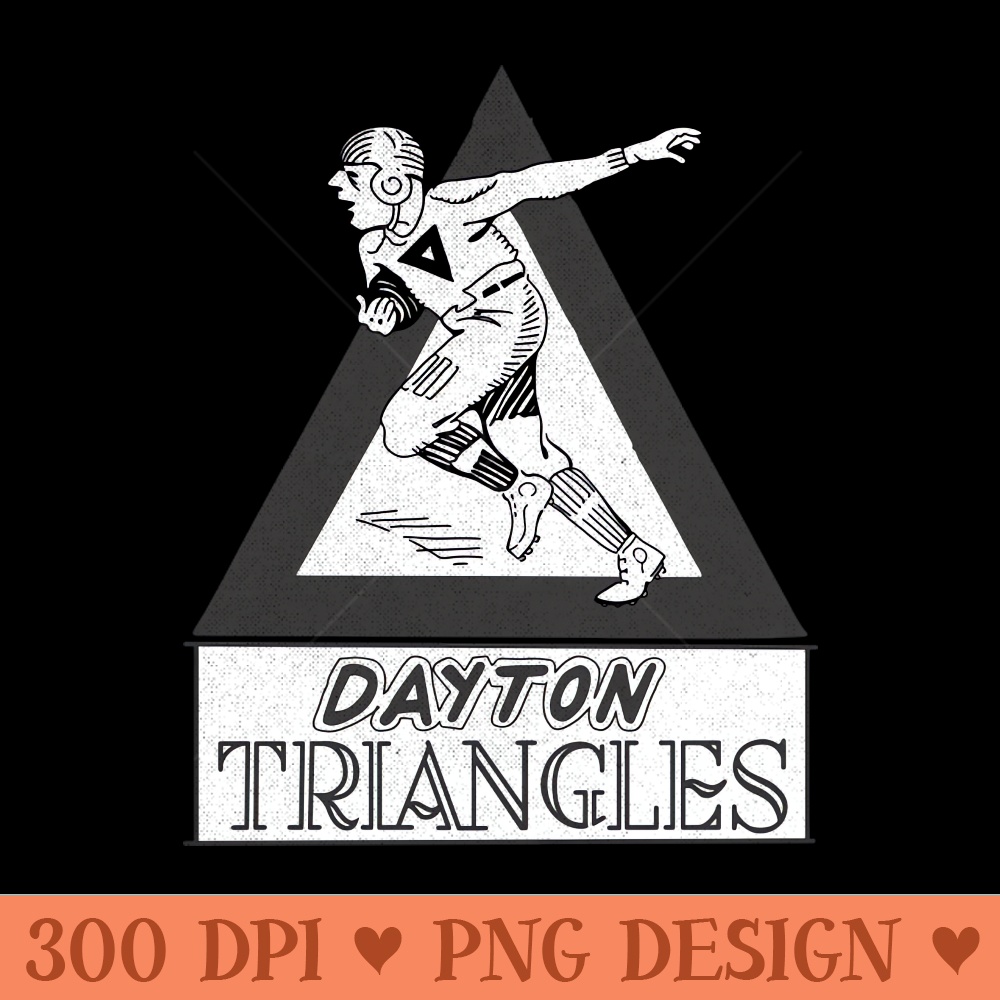 Defunct Dayton Triangles Football - PNG Image Free Download - Easy-To-Print And User-Friendly Designs
