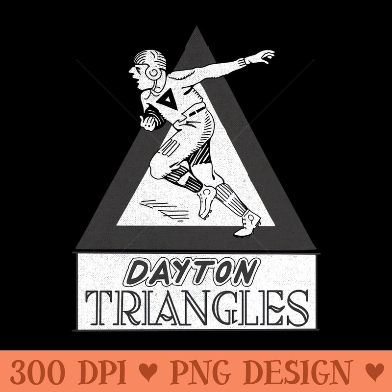 Defunct Dayton Triangles Football - PNG Image Free Download - Easy-To-Print And User-Friendly Designs