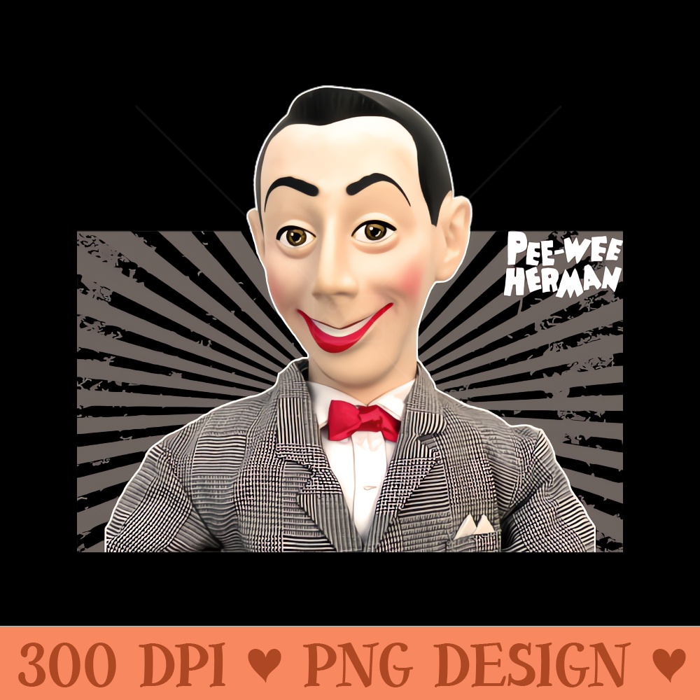 peewee herman retro - Download Transparent PNG - Easy-To-Print And User-Friendly Designs