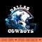 Cowboys Helmet - High Resolution PNG File - Perfect for Sublimation Art