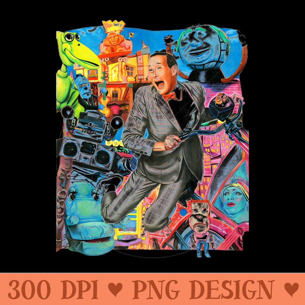 Pee Wee Playhouse - PNG Picture Download - Easy-To-Print And User-Friendly Designs