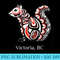 Native Tribal Squirrel PNW Victoria BC Canada - PNG Prints - Unlock Vibrant Sublimation Designs
