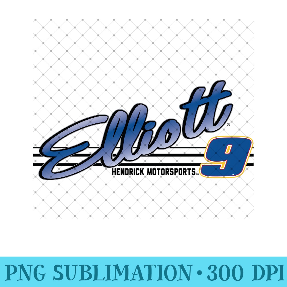 NASCAR - Chase Elliott - Script Sweatshirt - Modern PNG designs - Capture Imagination with Every Detail