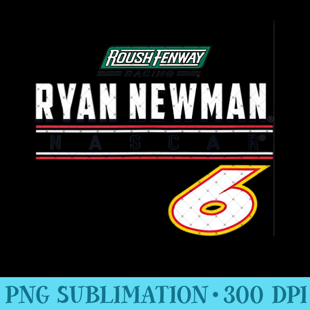 NASCAR - Ryan Newman - Drop Shadow - PNG Graphics - Limited Edition And Exclusive Designs