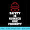 Safety Is Our Number One Priority Construction Crew Hat - PNG Prints - Defying the Norms