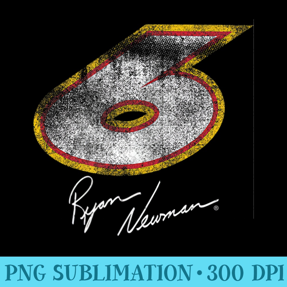 NASCAR - Ryan Newman - Signature - PNG Graphics - Unlock Vibrant Sublimation Designs