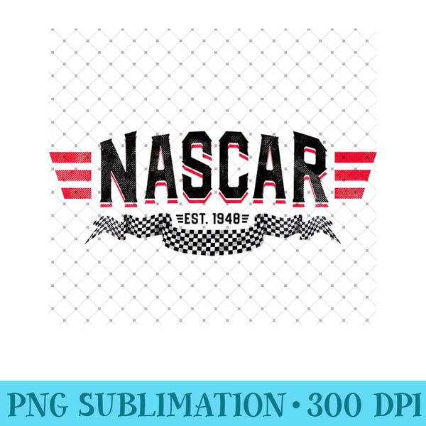 Nascar Stock Car Racing Flag Premium - PNG Graphics | Inspire Uplift