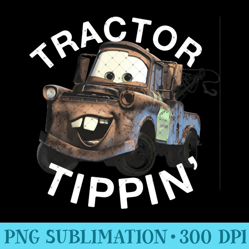 Disney Pixar Cars 3 Mater Tractor Tippin' Graphic Hoodie - Modern PNG designs - Perfect for Personalization